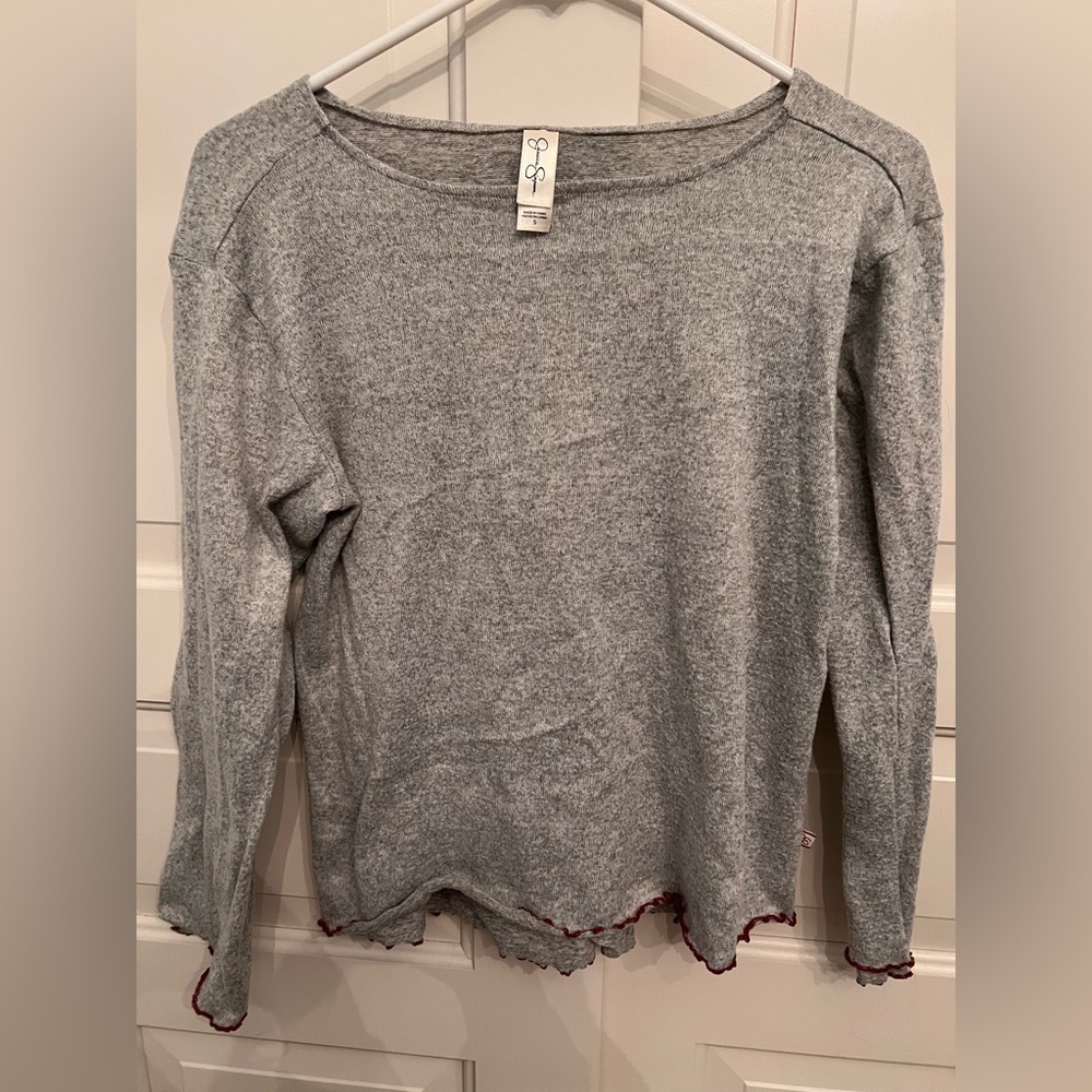 PJ SET WITH LONG SLEEVED SHIRT AND SHORTS